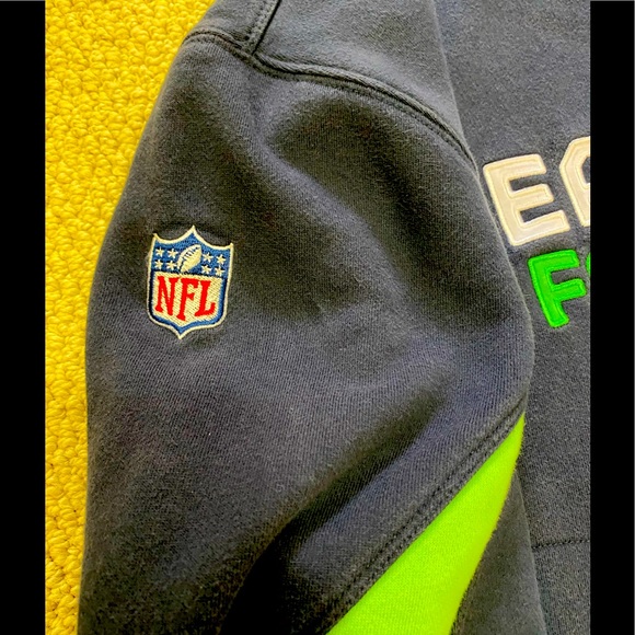 Reebok Seattle Seahawks Hoodie Men’s Small/Medium - Picture 3 of 6